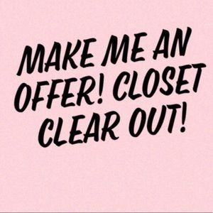 Moving Closet Clear Out